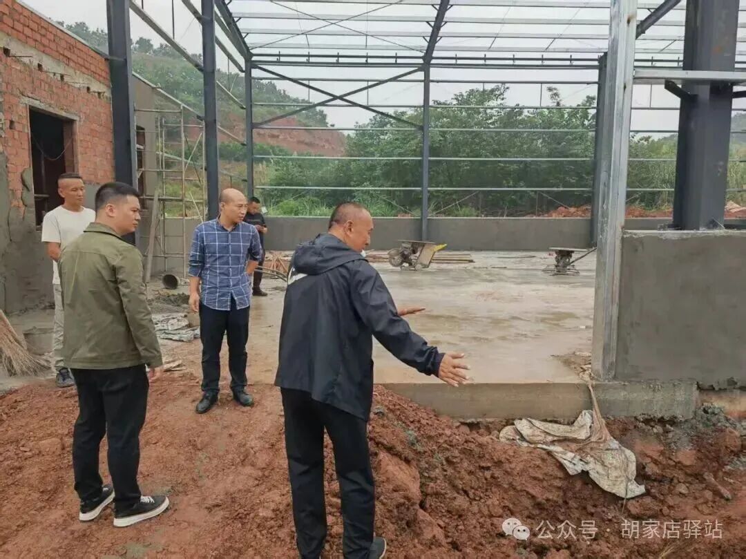 集益镇持续推进界牌村柑橘分拣中心项目建设