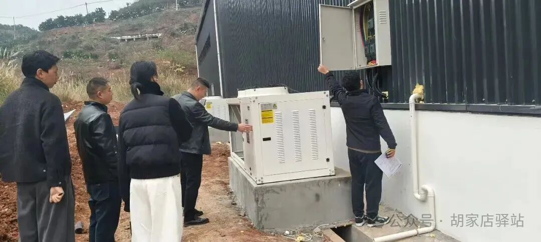 集益镇开展界牌村柑橘分拣中心验收工作