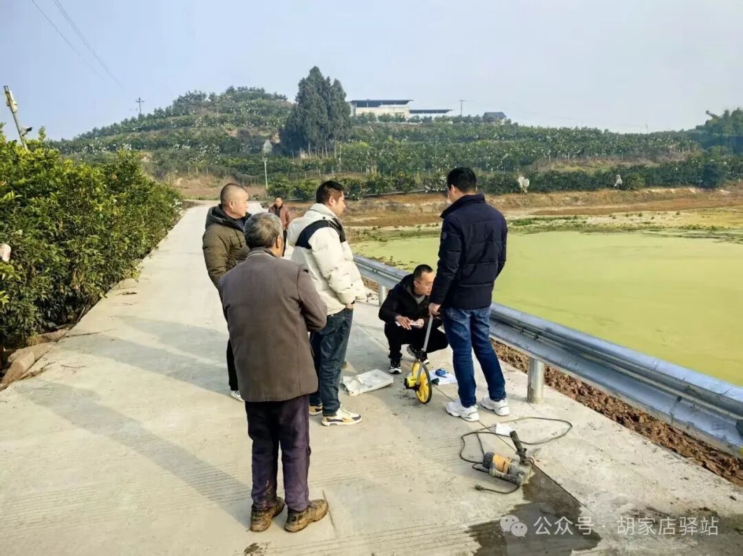 结算赛功村灾毁道路项目