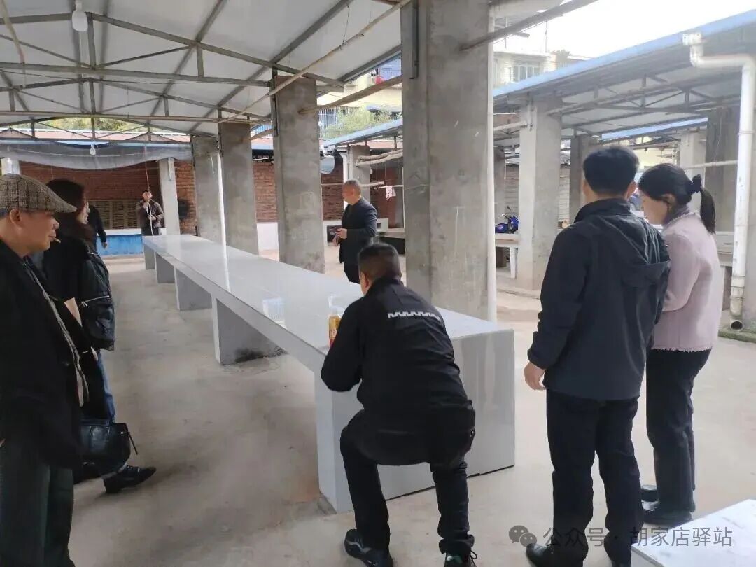 集益镇开展金峰农贸市场整改验收工作