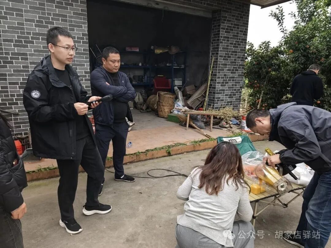 市农业农村局来集益镇开展柑橘农产品专项检测