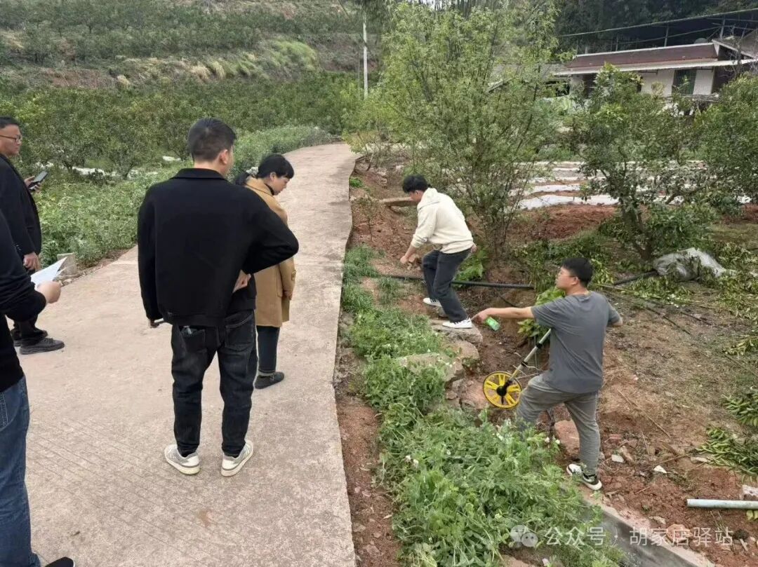 县水务局移民办来集益镇验收2025年移民后期扶持基础设施建设项目