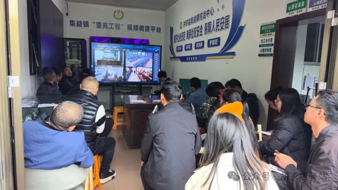 集益镇组织参加柑橘木虱春季开园技术培训视频会