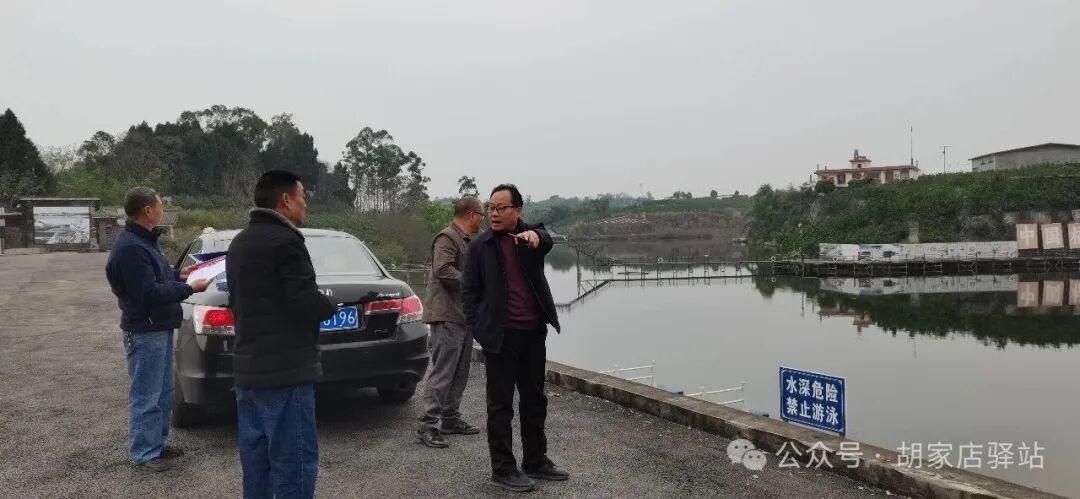 县防汛办来集益镇开展汛前检查工作